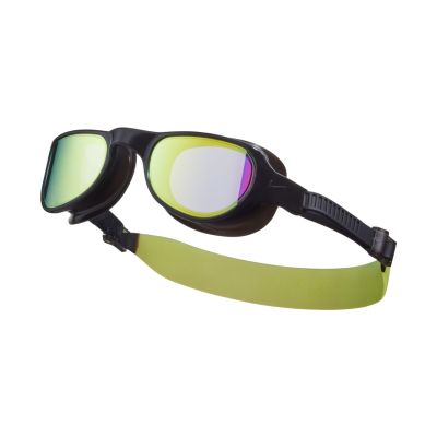 2. Nike Goggles Volt Schwarz und Grün NESSE125-737 OS