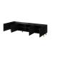 2. TV-Schrank PAFOS 200x40x52 schwarz matt