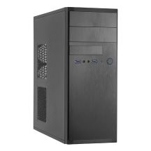 Chieftec HQ-01B-OP Midi-Tower-Computersicherheit & Halterungen Schwarz