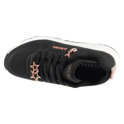 3. Skechers Uno Gen1 - Trendy Jewels 310562L-BKRG Schwarz Größe 31