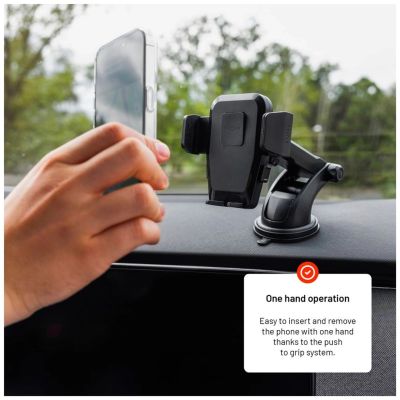 5. FIXED FIXICQ-XXL-BK Passive Halterung für Mobiltelefone/Smartphones, Schwarz