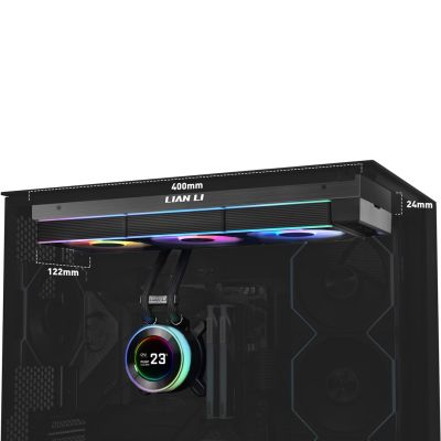 3. Lian Li HYDROSHIFT II LCD-C 360CL ARGB AiO Wasserkühlung