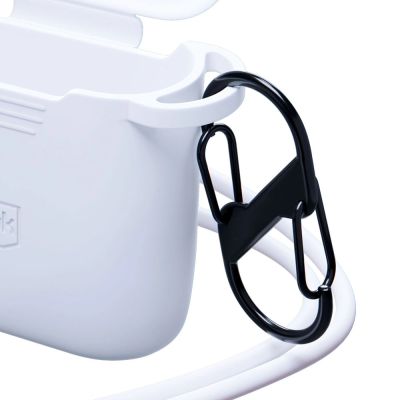 14. 3mk Silikon-AirPods-Hülle für AirPods 2 – weiß