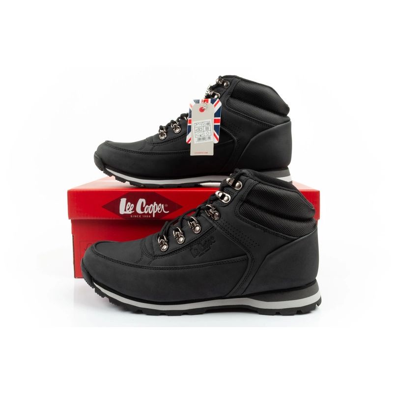 10. Lee Cooper Herren Winter Wanderstiefeletten schwarz