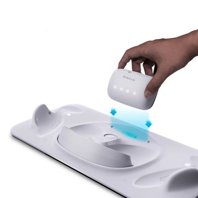 4. BoboVR D3 Dockingstation für Meta Quest 3 – Weiß