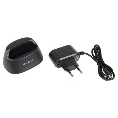 4. BLOW Seniorentelefon mit Standfuß S18D schwarz