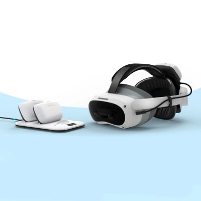 5. BoboVR P4U Kopfband mit Akku für PICO 4 Ultra und Ultra Enterprise – Weiß und Schwarz