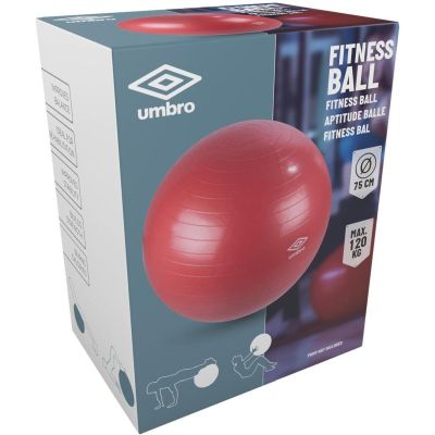 14. FITNESSBALL 75CM ROT UMBRO