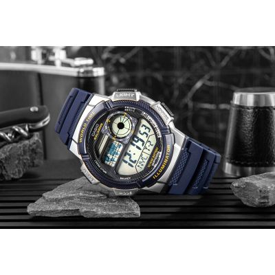 7. Herrenuhr CASIO AE-1000W-2AVDF + Box