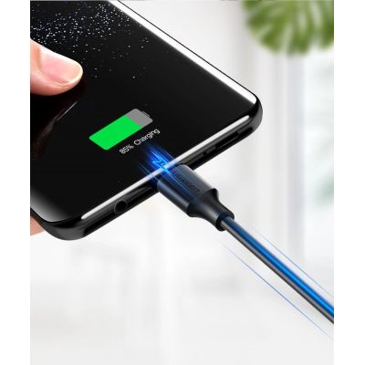 4. Ugreen US287 60118 USB-A / USB-C 3A Kabel 2m - Schwarz