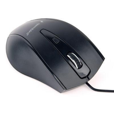 2. Maus GEMBIRD MUS-4B-02 (optisch; 1200 DPI; schwarz)
