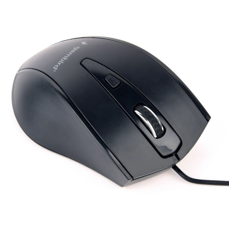 2. Maus GEMBIRD MUS-4B-02 (optisch; 1200 DPI; schwarz)