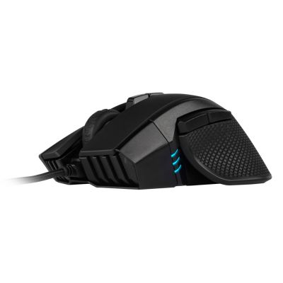 9. Corsair IRONCLAW FPS/MOBA RGB Black Gaming-Maus