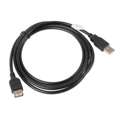 2. Lanberg CA-USBE-10CC-0018-BK Kabel (USB 2.0 Stecker - USB 2.0 Buchse; 1,8 m; schwarz)