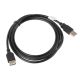 2. Lanberg CA-USBE-10CC-0018-BK Kabel (USB 2.0 Stecker - USB 2.0 Buchse; 1,8 m; schwarz)