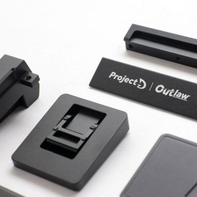 7. Ducky Outlaw 65 Tastatur Universal USB Schwarz