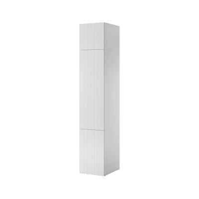 3. PAFOS 1D Kleiderschrank mit Aufsatz 45x55,5x45 weiß matt