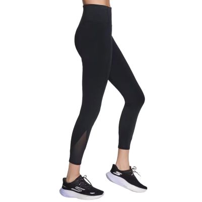 3. Skechers Tempo High Waisted 7/8 Leggings LG83-BLK Schwarz L
