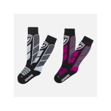 Rossignol Jr Thermotech 2P Socken Rosa