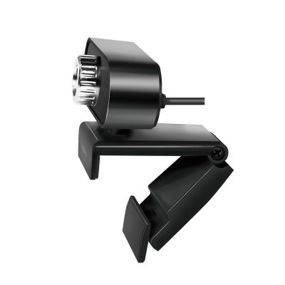 3. LogiLink UA0371 Webcam 3 MP 1920 x 1080 px USB 2.0 Schwarz, Silber