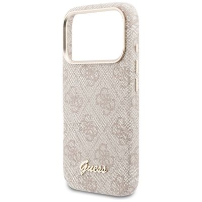 6. Guess 4G Script MagSafe Hülle für iPhone 17 Pro Max – Pink