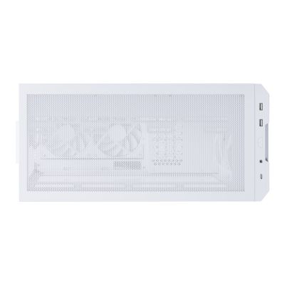 6. Lian Li LANCOOL 207 PC-Gehäuse, Midi-Tower, ATX, gehärtetes Glas – Weiß