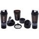 9. FITNESS-SHAKER-FLASCHE 500ML SCHWARZ GRAU PURE 2 IMPROVE
