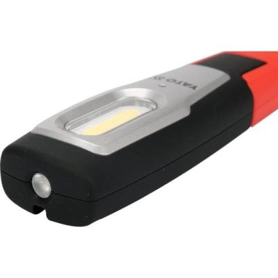 3. Yato YT-08558 Arbeitsleuchte, schwarz, rote LED, 7 W
