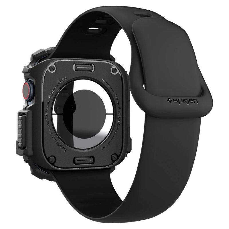 5. Spigen Rugged Armor Hülle für Apple Watch 10 (42 mm) – Schwarz