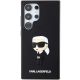 3. Karl Lagerfeld 3D Rubber Ikonik Case für Samsung Galaxy S24 Ultra - Schwarz