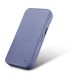 8. iCarer CE Premium Leather Folio Case iPhone 14 Pro Magnetic Flip Leather Folio Case MagSafe Light Purple (WMI14220714-LP)