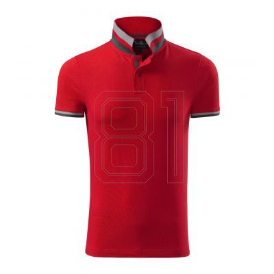 3. Malfini Collar Up M MLI-25671 Formelrotes Poloshirt