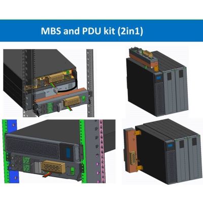 3. PowerWalker VFI 6000 RTG PF1 Doppelwandler (Online) USV 6 kVA 6000 W 2 x Netzsteckdosen