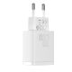 3. Baseus Compact Schnellladegerät USB / USB Type C 20W 3A Power Delivery Quick Charge 3.0 weiß (CCXJ-B02)