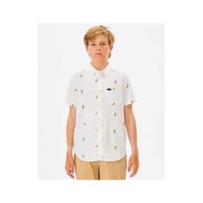 RIP CURL Hula Breach Shirt -Junge weiß
