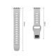 3. Tech-Protect Silikonarmband für Apple Watch 44 / 45 / 46 / 49 mm – Grau