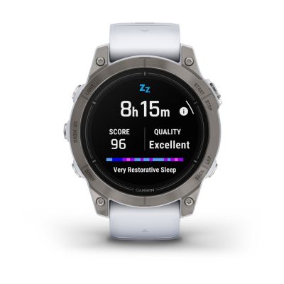 8. Garmin Epix Pro Gen 2 Saphir 47mm Titan Whitestone Sportuhr