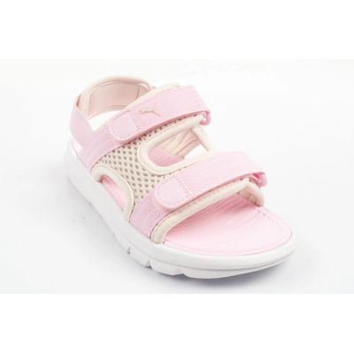 7. Puma Evolve Kindersandalen, rosa, bequem, leicht, mit Klettverschluss