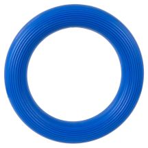 Gummiring, Durchmesser 17 cm - Blauer Tullo
