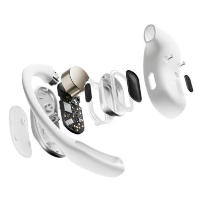 14. Shokz OpenFit Air Kabellose In-Ear-Kopfhörer, Weiß