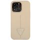 3. Guess GUHCP14XPSATLE iPhone 14 Pro Max 6,7 "beige / beige Hardcase SaffianoTriangle Logo
