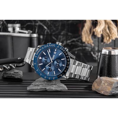 5. Herrenuhr Skmei 9253SIBU + Box