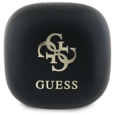 2. Guess Bluetooth-Kopfhörer GUTWSJ144ESK TWS + Dockingstation schwarz/schwarz schillerndes 4G-gedrucktes Logo