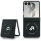 Karl Lagerfeld Karl&Choupette Pins MagSafe Hülle für Samsung Galaxy Z Flip 8 - Schwarz