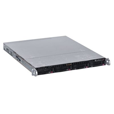 6. Supermicro CSE-813MFTQC-R407CB Rack-Servergehäuse (Schwarz)