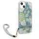 4. Guess GUHCP13MHFLSN iPhone 13 6.1" grün/grüne Hardcase Flower Strap