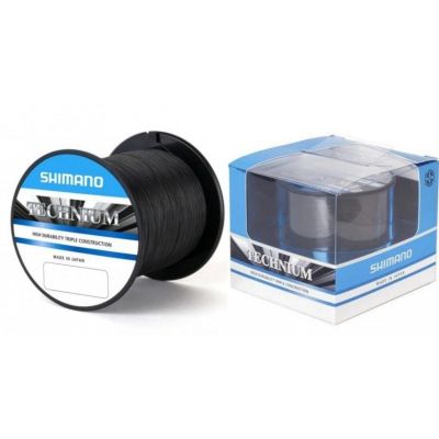 2. Shimano Technium-Leiste 0,255 mm 300 m 6,10 kg Grau
