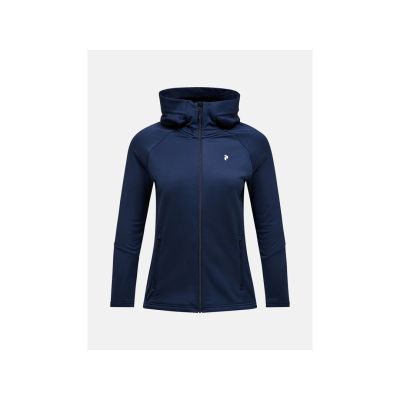 PEAK PERFORMANCE W Rider Essentials Zip-Hoodie Marineblau - XS