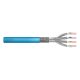 DIGITUS Installationskabel Kat. 6A, S/FTP, Eca, AWG 23/1, LSOH, 50 m, blau, folienummantelt