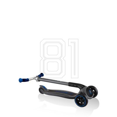 7. Globber Master Prime 3-Wheel Scooter / Black - Navy Blue 664-100